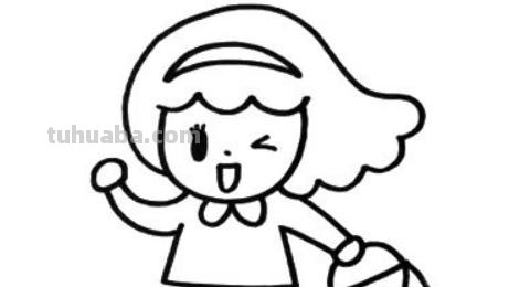 怎么画小女孩简笔画 简笔画可爱的小女孩怎么画？