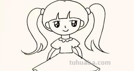 怎么画小女孩简笔画 简笔画可爱的小女孩怎么画？