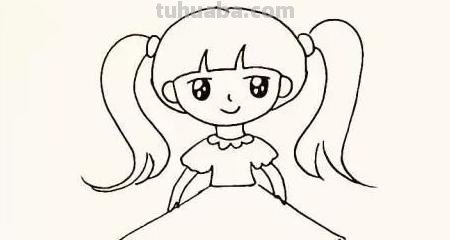 怎么画小女孩简笔画 简笔画可爱的小女孩怎么画？
