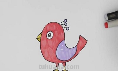 简笔鸟儿怎么画