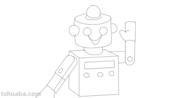 简笔画机器人怎么画 简笔画机器人？