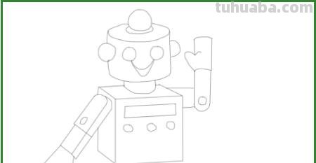 简笔画机器人怎么画 简笔画机器人？