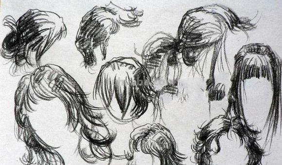 笔头画技巧速写 画速写,笔削成什么样子的?