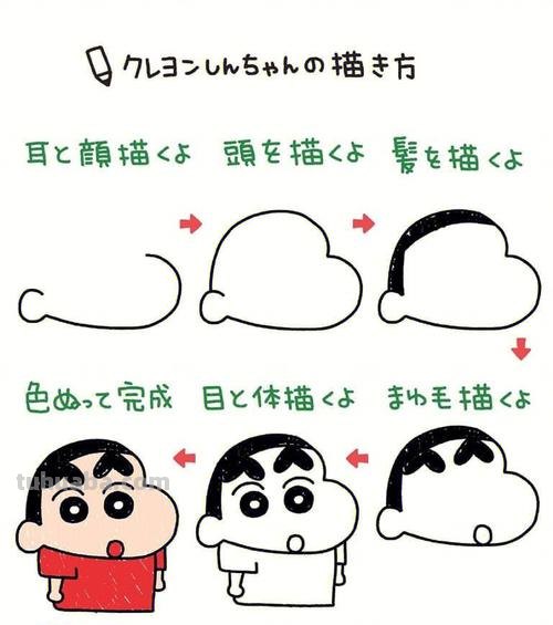 蜡笔小新怎么画简笔画 蜡笔小新绘画教程?