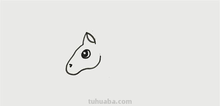 小马怎么画简笔画