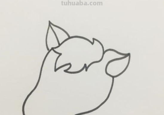 怎样画小马