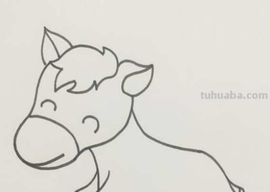 怎样画小马