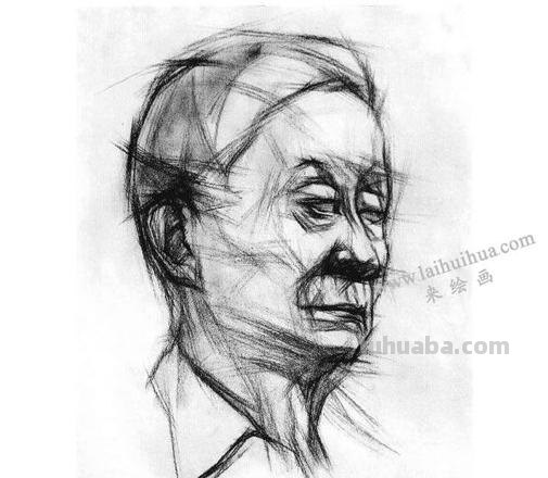 素描头像结构 素描头像结构图解析