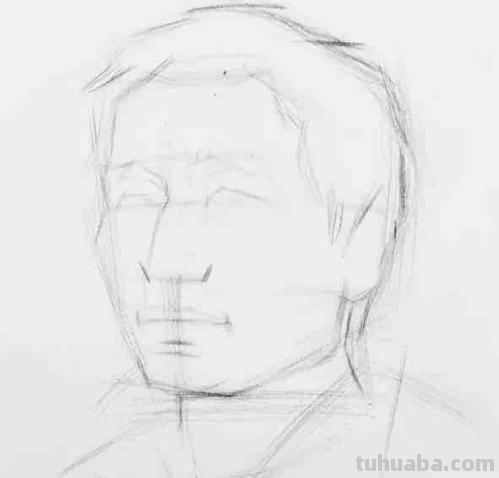 画素描头像的步骤?