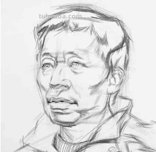 画素描头像的步骤?