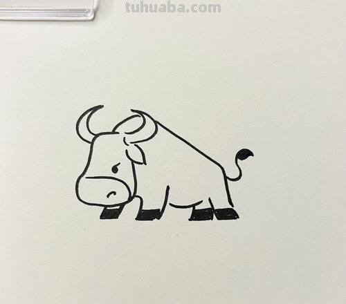 牛简笔画教程 牛简笔画教程视频