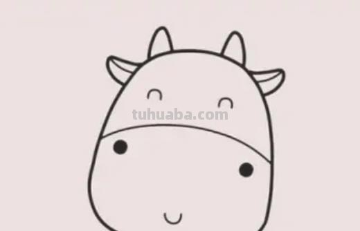 牛的简易画法