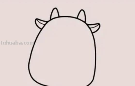 牛的简易画法