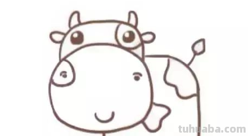 简笔画牛怎么画