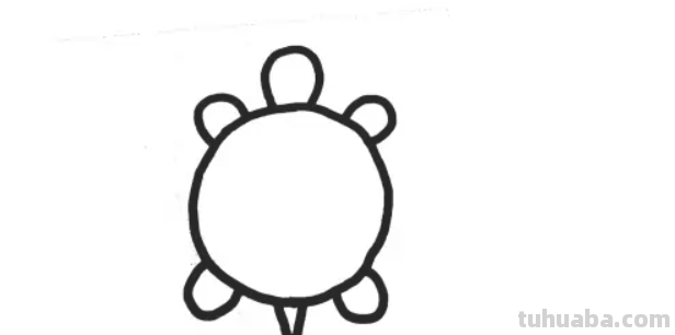 乌龟怎么画简笔画