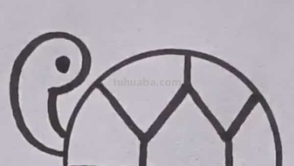 乌龟的简笔画怎么画
