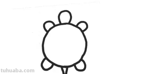 乌龟怎么画简笔画