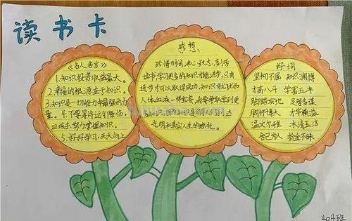读书卡和手抄报怎么画图片 傻汉斯读书卡手抄报怎么做?