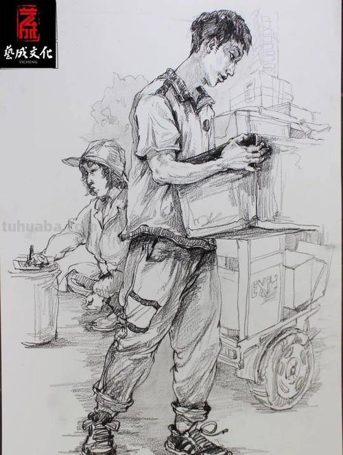 抬箱子速写 速写没画道具扣多少分?