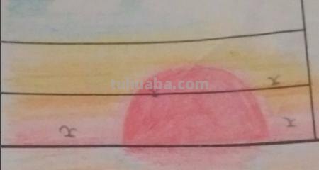怎么用彩铅画日落夕阳 日落，彩色铅笔绘画，详细步骤教程？