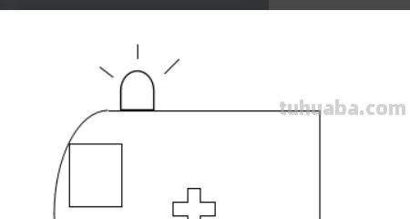 救护车怎么画简笔画 如何画救护车的简笔画？