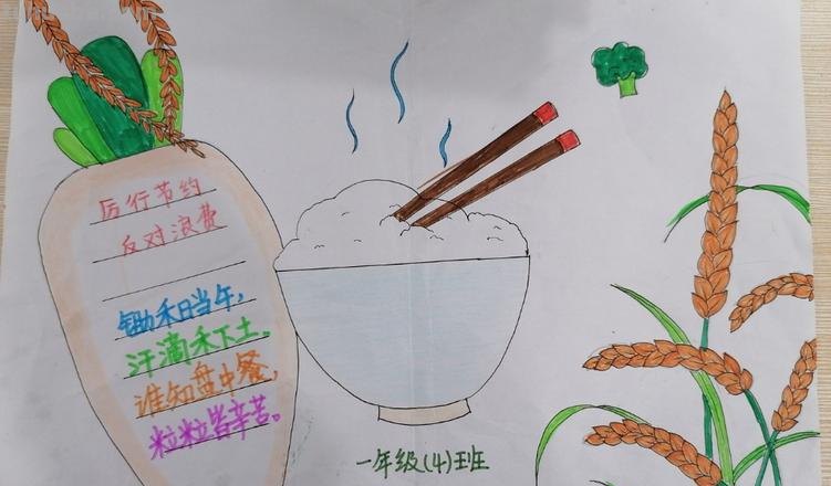 思维导图珍惜粮食怎么画 一年级珍惜粮食杜绝浪费的手抄报内容?