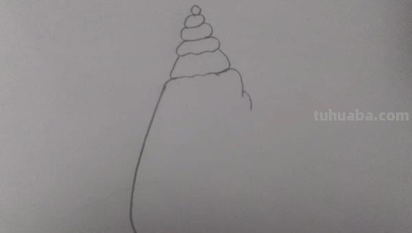 海螺怎么画简笔画图片 海螺简笔画教程？