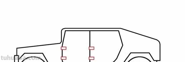 车子怎么画简笔画图片 简笔画---军用汽车怎么画？