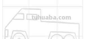 车子怎么画简笔画图片 简笔画---军用汽车怎么画？