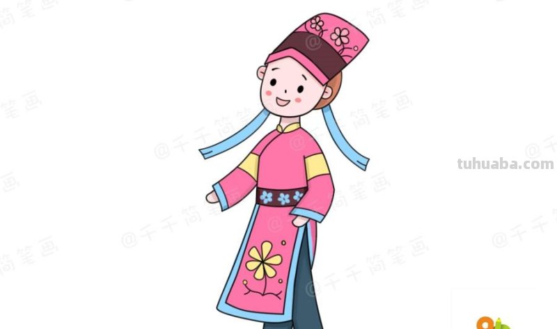 少数民族服饰简笔画教程，你最喜欢哪一款？