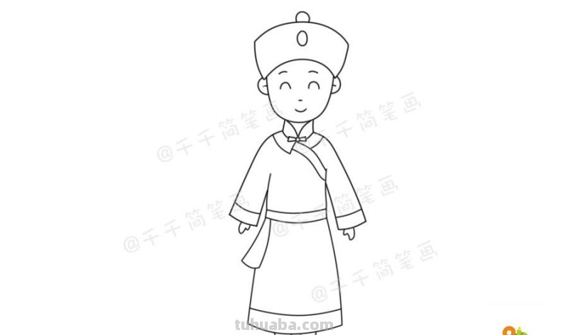 少数民族服饰简笔画教程，马住学起来！