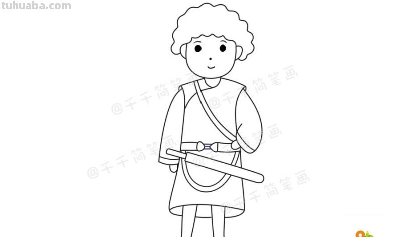少数民族服饰简笔画教程，马住学起来！