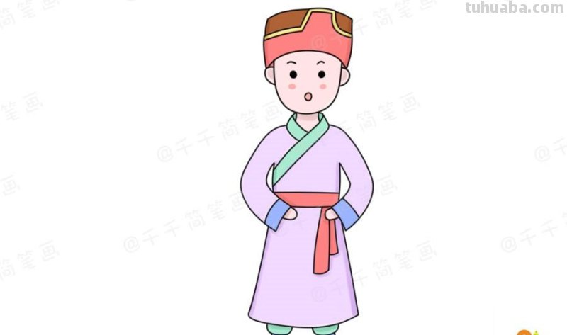 少数民族服饰简笔画教程，马住学起来！