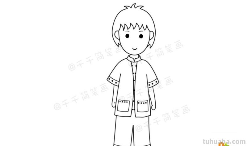 少数民族服饰简笔画教程，马住学起来！