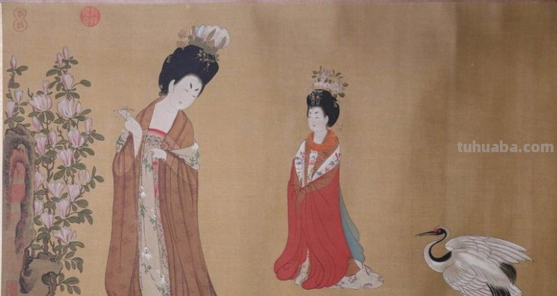 手绘｜大美唐朝仕女图