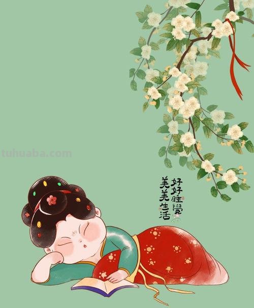 手绘｜大美唐朝仕女图