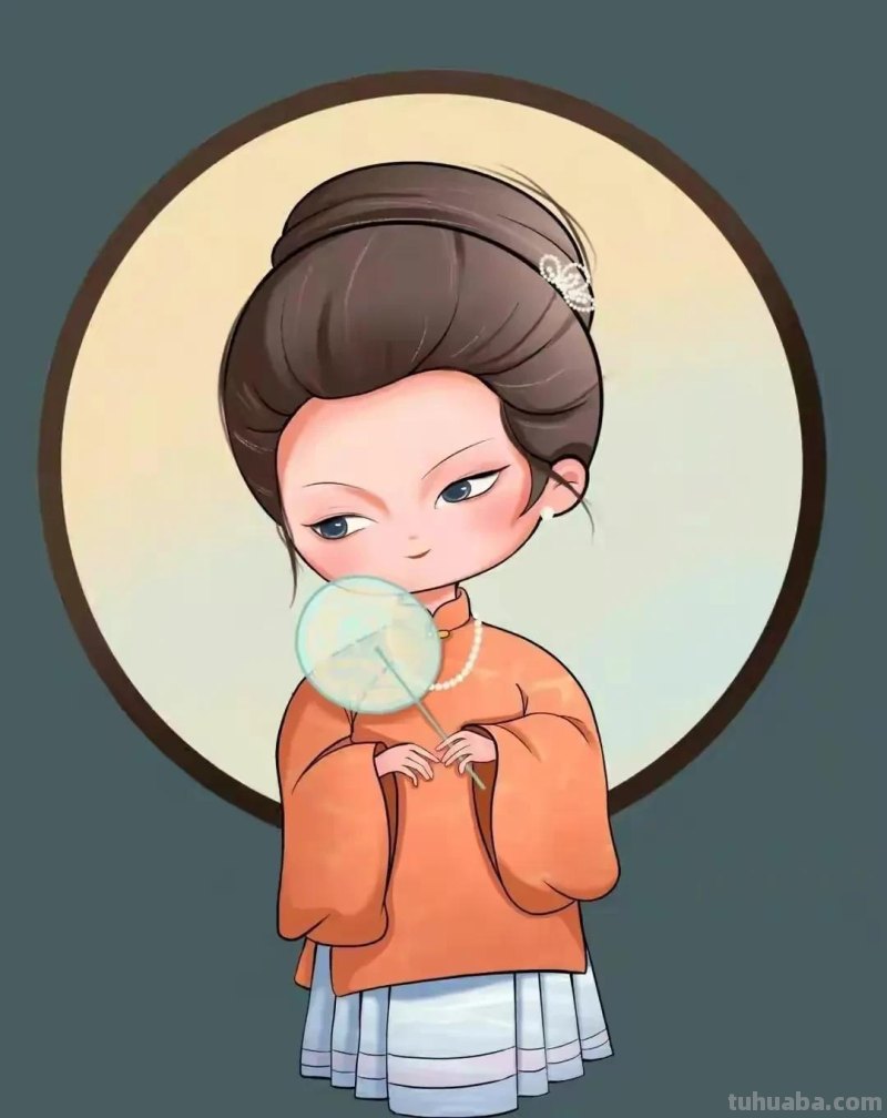 手绘｜大美唐朝仕女图
