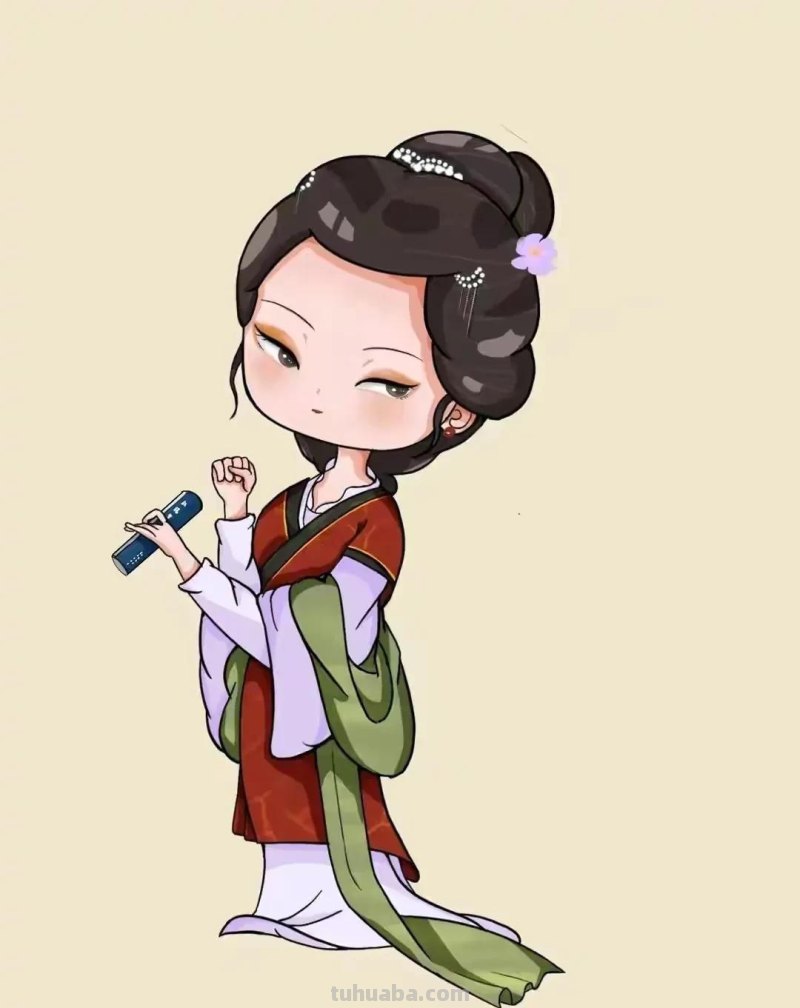 手绘｜大美唐朝仕女图