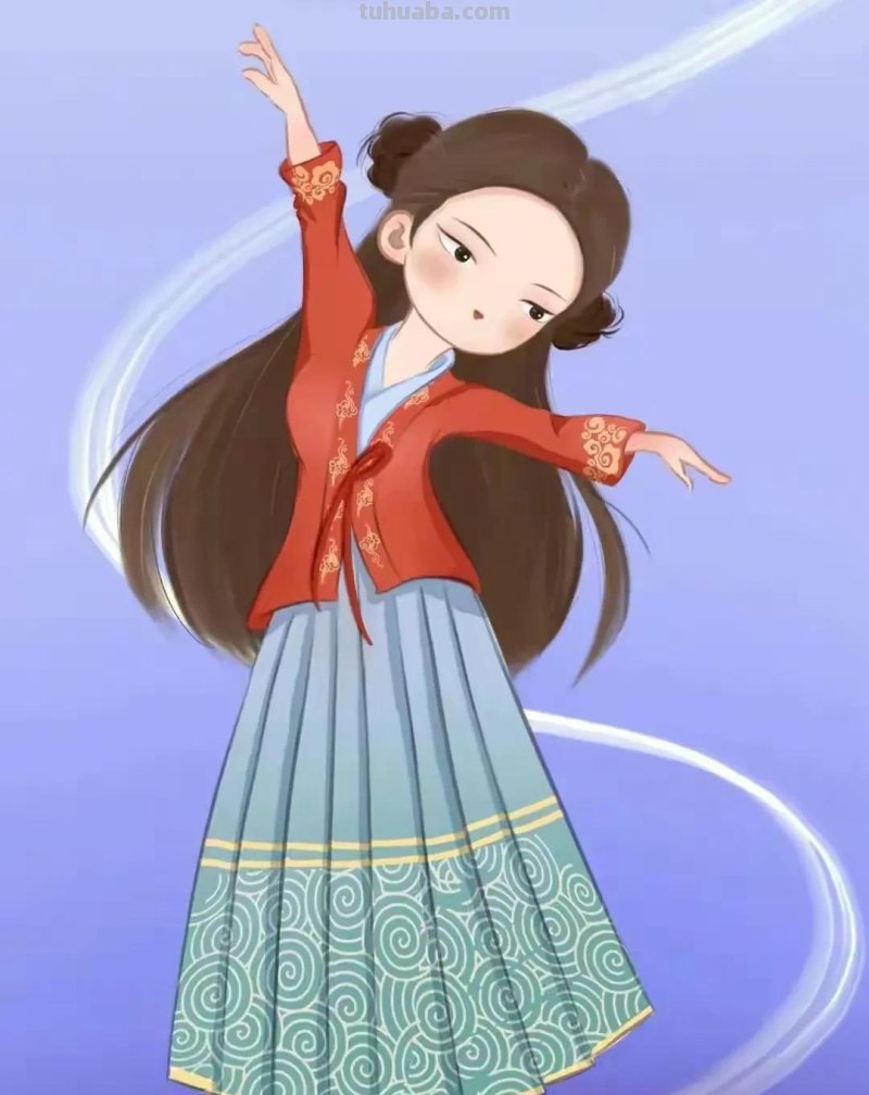 手绘｜大美唐朝仕女图