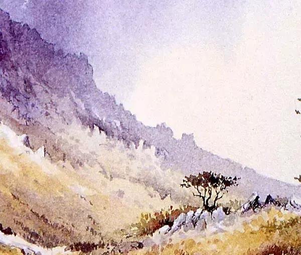 英国画家大卫.贝拉米风景水彩画专辑