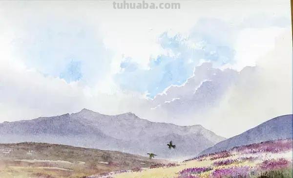 英国画家大卫.贝拉米风景水彩画专辑