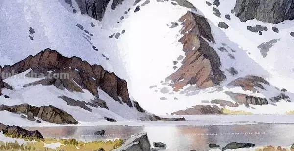 英国画家大卫.贝拉米风景水彩画专辑
