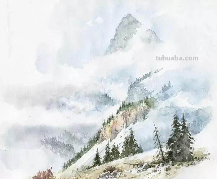 英国画家大卫.贝拉米风景水彩画专辑