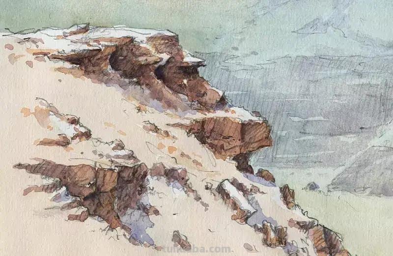 英国画家大卫.贝拉米风景水彩画专辑