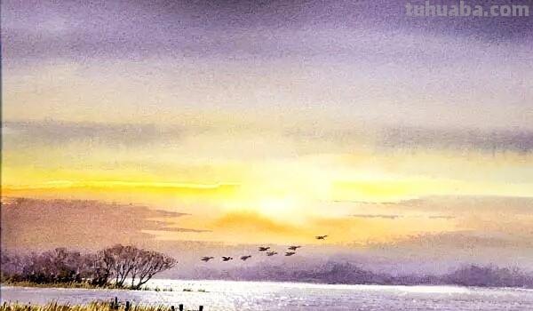 英国画家大卫.贝拉米风景水彩画专辑
