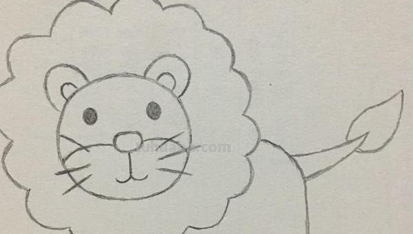 石狮子简笔画怎么画 简笔画狮子的画法？