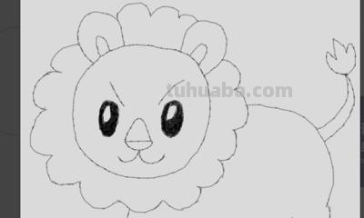 石狮子简笔画怎么画 简笔画狮子的画法？