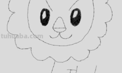 石狮子简笔画怎么画 简笔画狮子的画法？