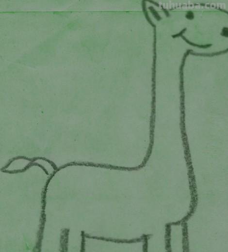 简笔画长颈鹿怎么画 简笔画长颈鹿怎么画？