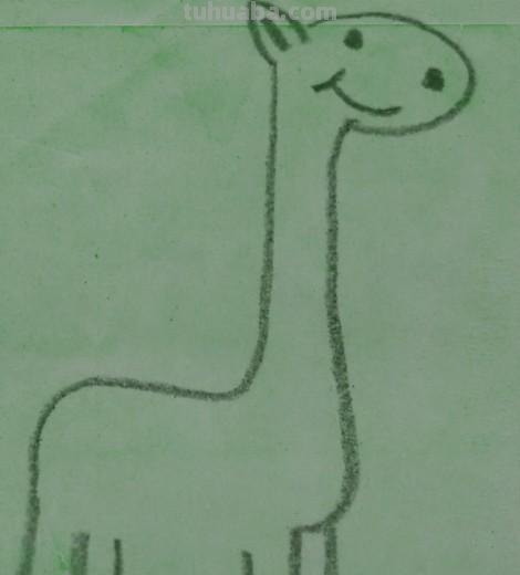 简笔画长颈鹿怎么画 简笔画长颈鹿怎么画？